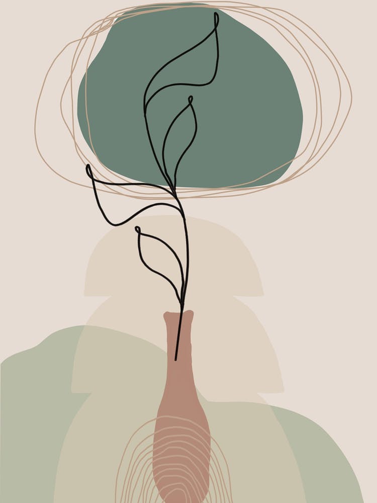 Tree In A Vase