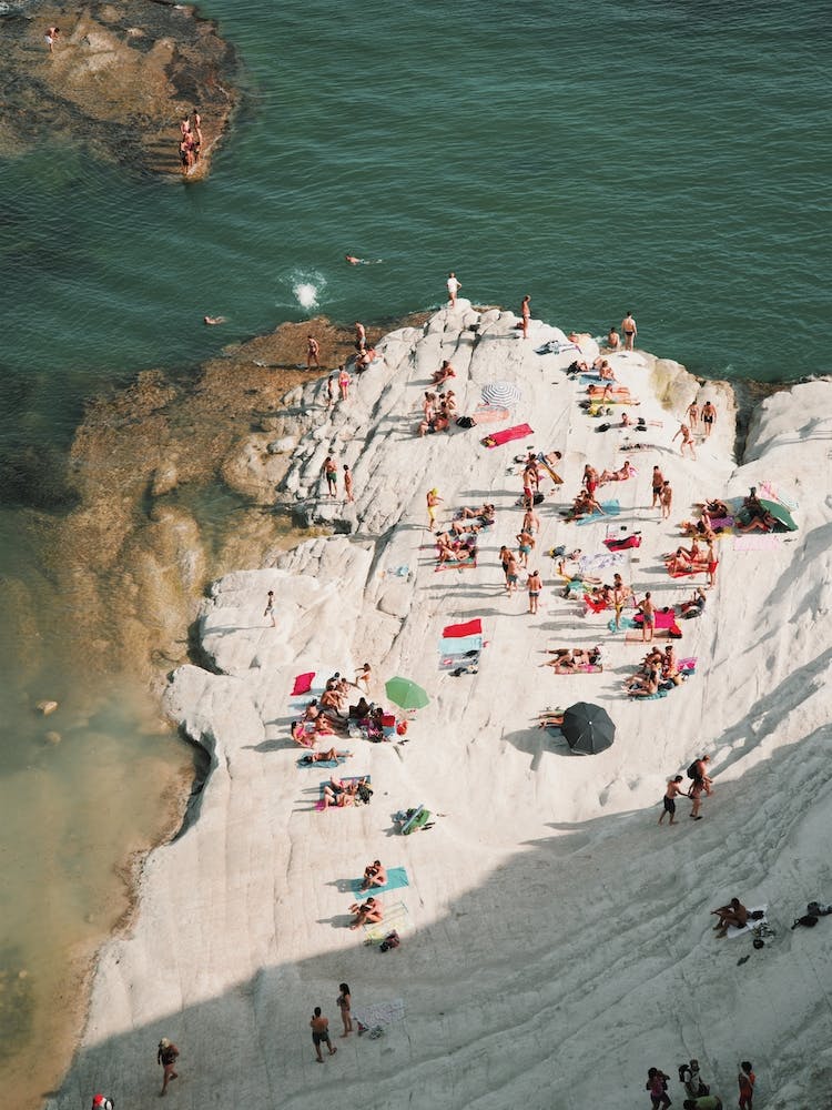 Italian Beach Goers