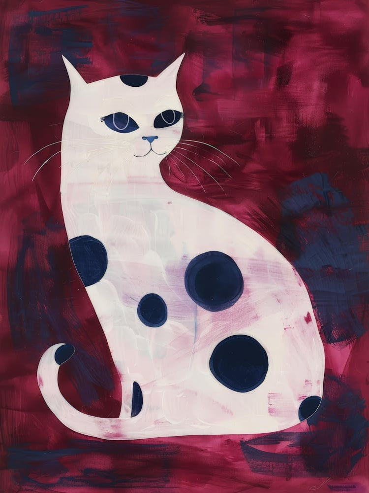 Polka Dot Cat 11