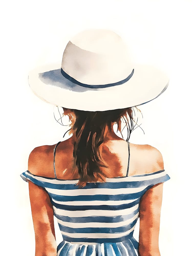 Woman In A Hat 11