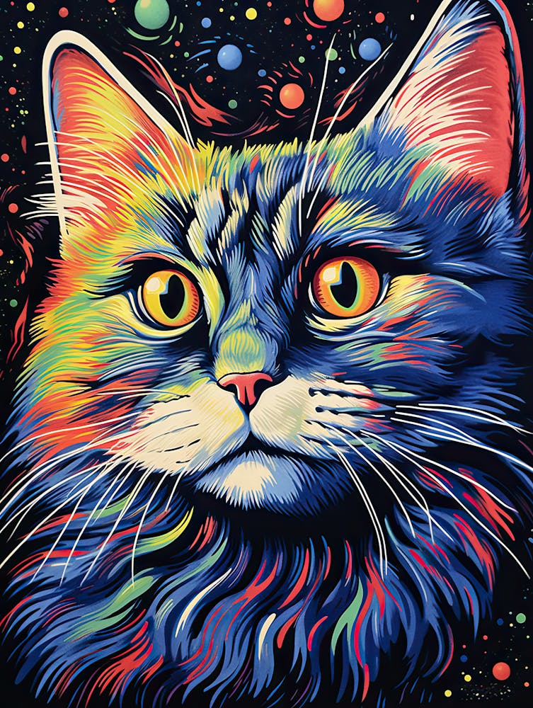 Quantum Purrx, Psychedelic Cats series