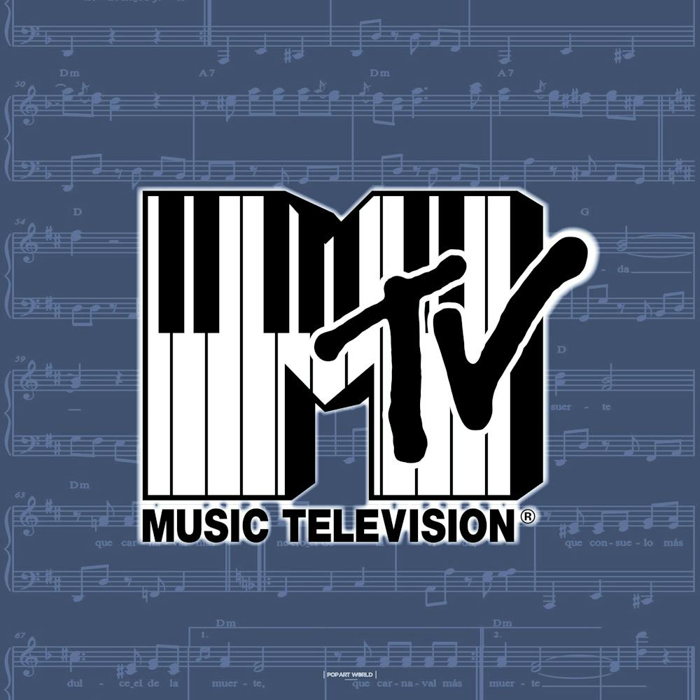 MTV Piano | Vector creation | Pop Art World 2025