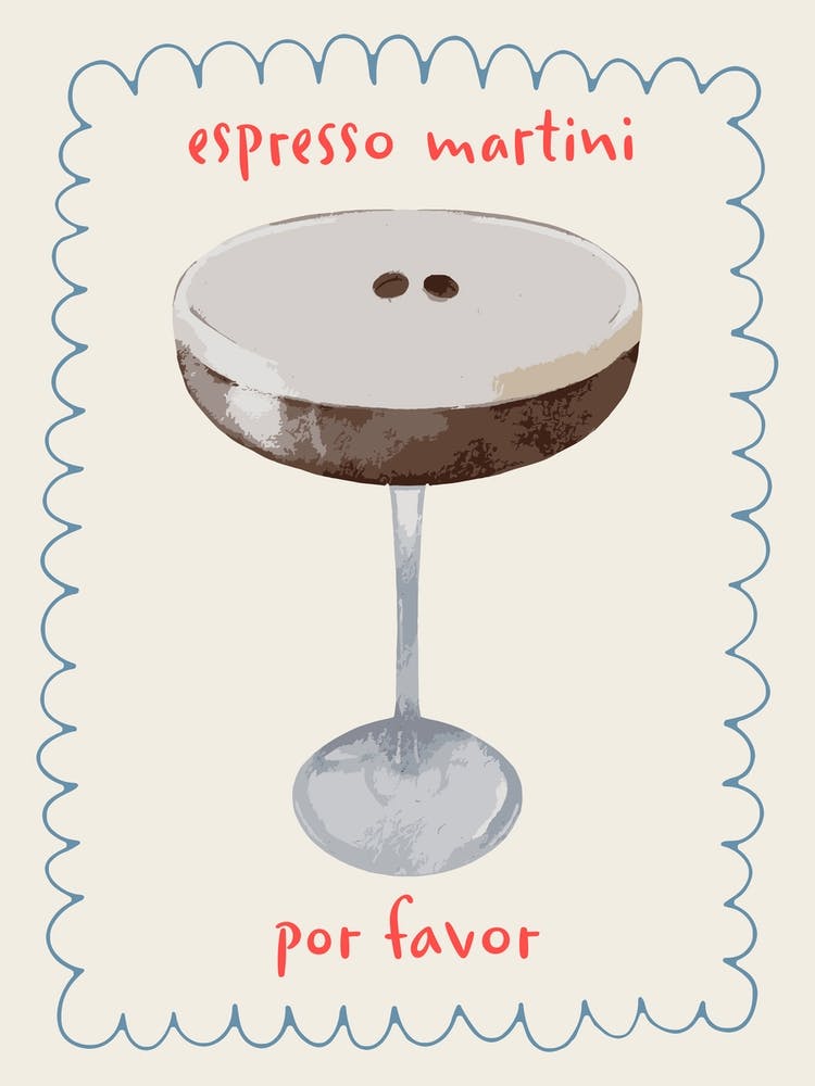 Espresso Martini Por Favor Cocktail Kitchen Drink