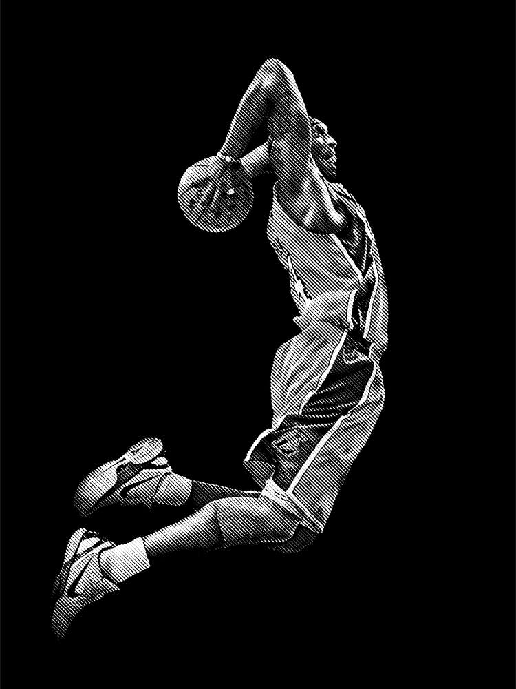 Kobe Bryant Line Illustration v7