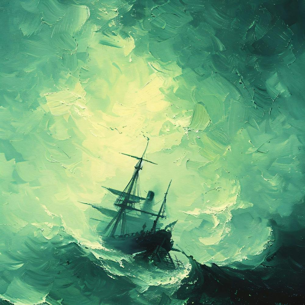 Ship In The Storm