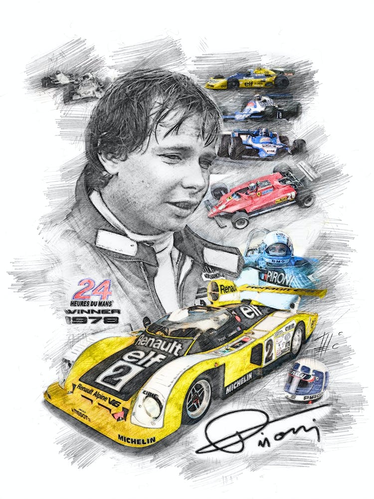 Didier Pironi Portrait