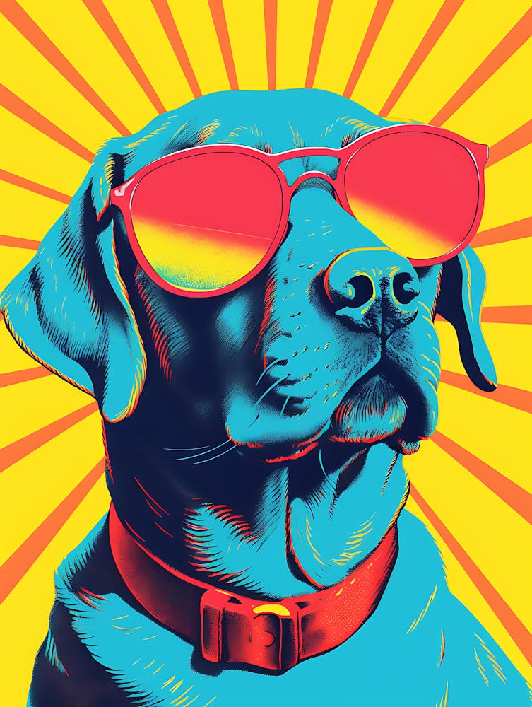 Dog With Sunglasses