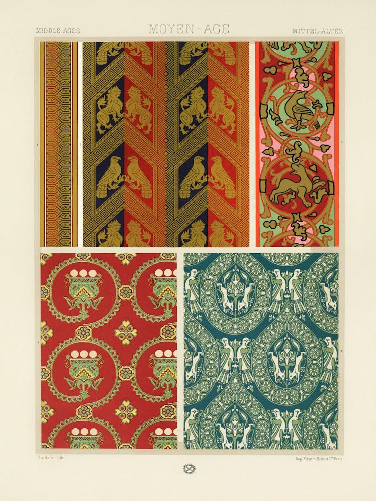 Middle Ages Pattern, Albert Racine 7