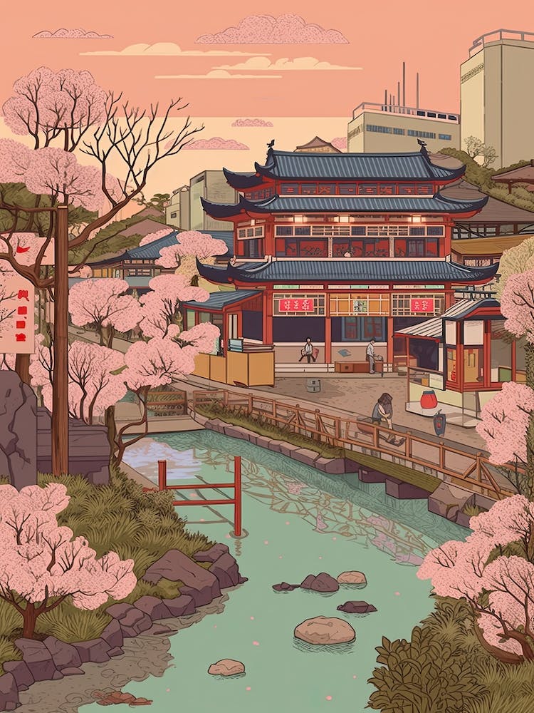 Nagoya Travel Illustration 3