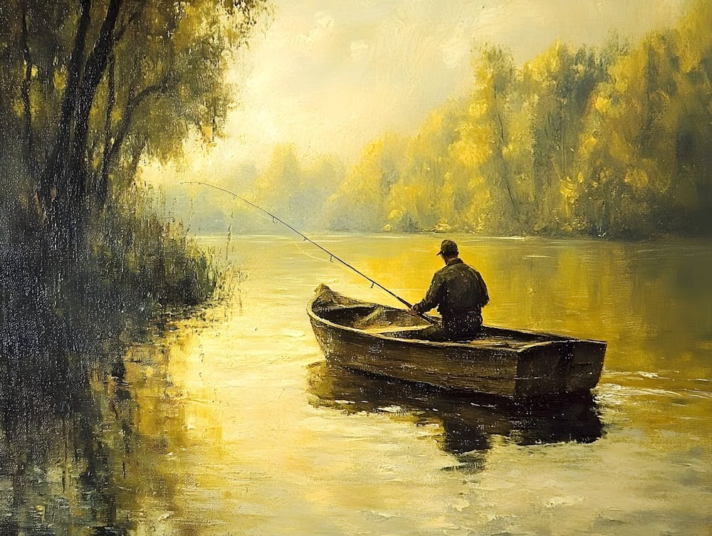 Fishing At The River 1