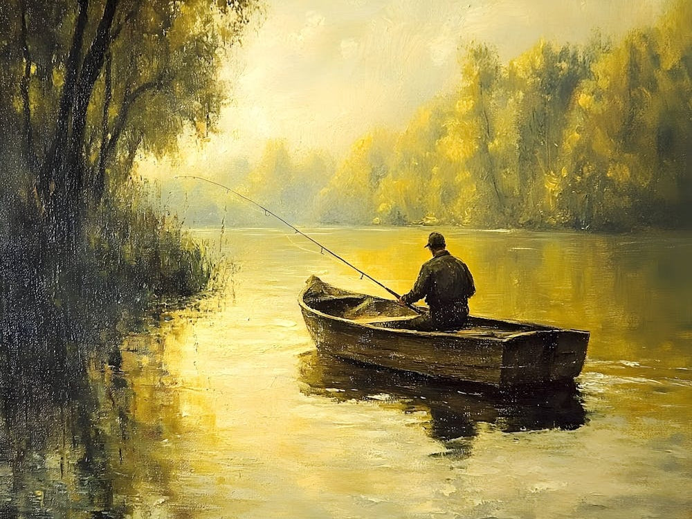 Fishing At The River 1