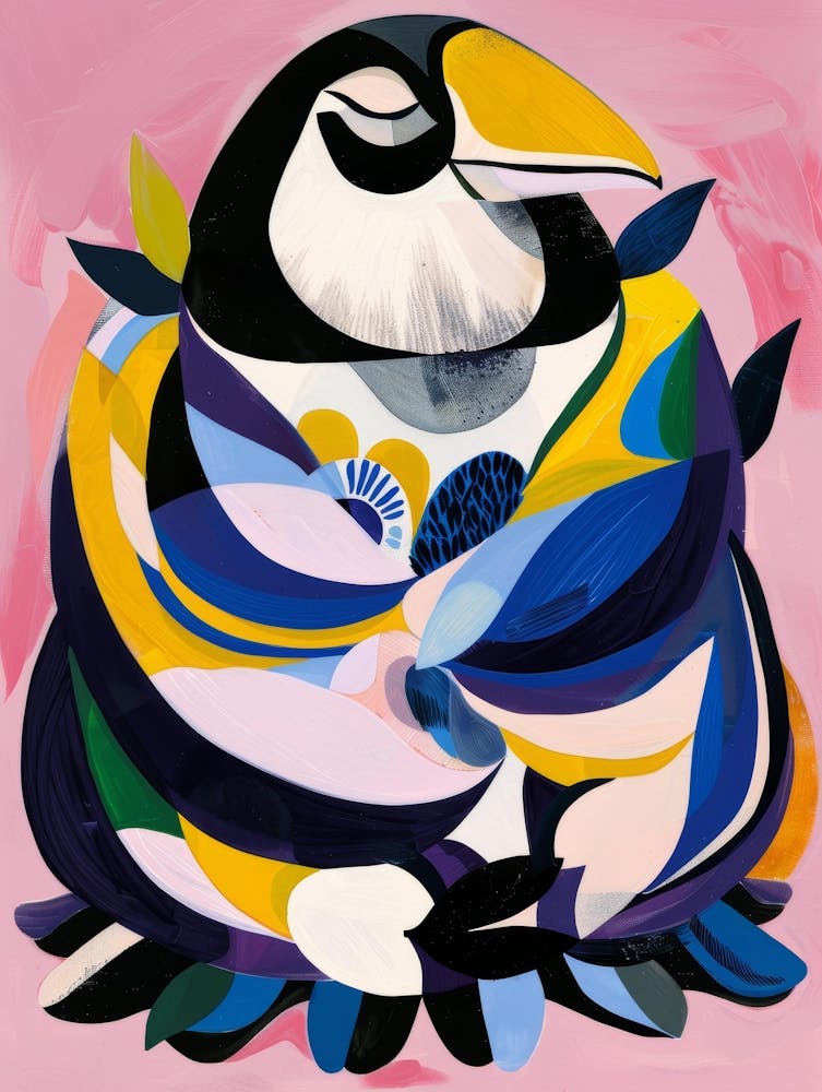 Penguin In Meditation