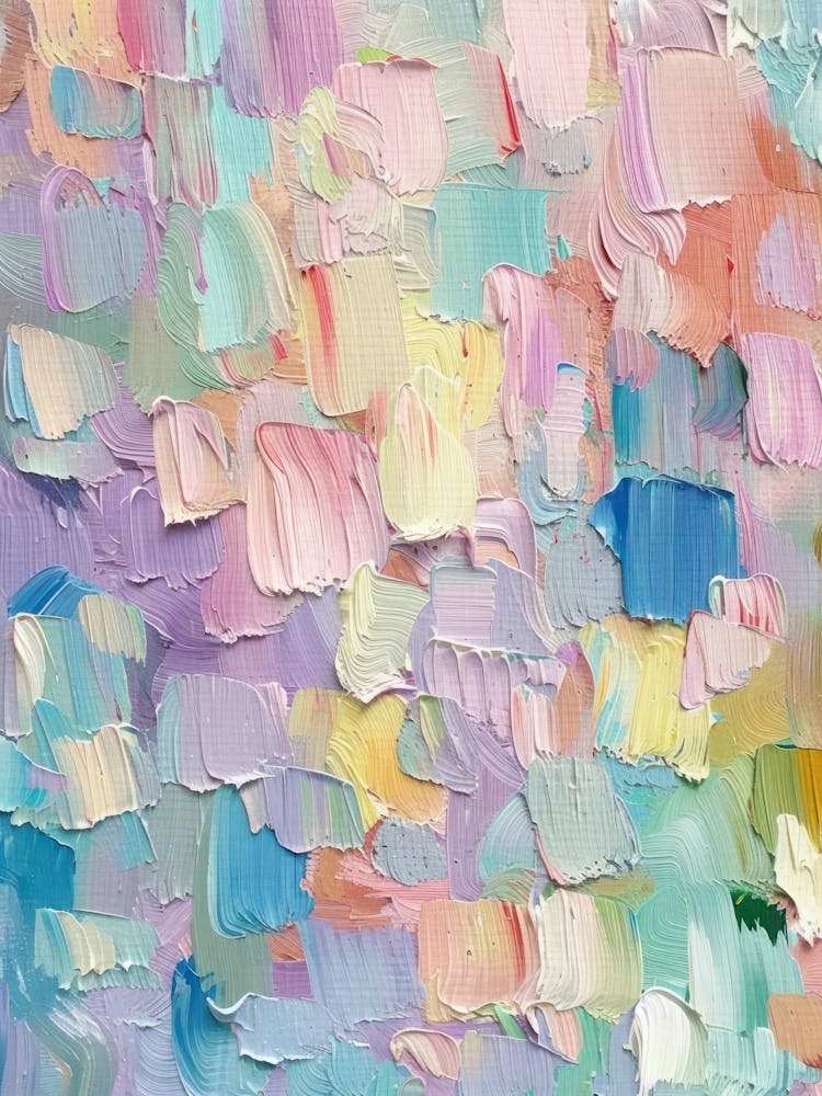 Pastels Impasto Strokes 11