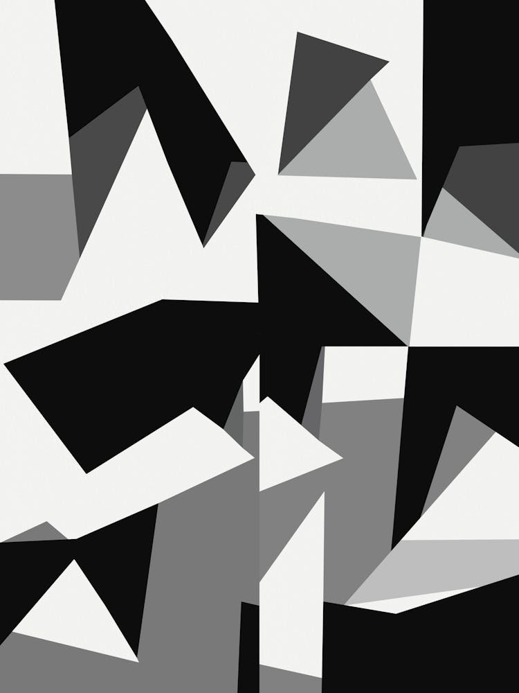 Black And White Triangles 02
