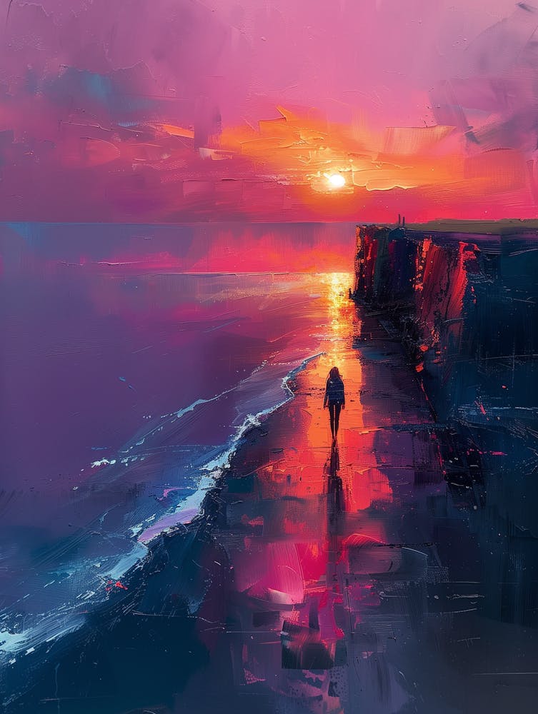 Sunset On The Beach 14