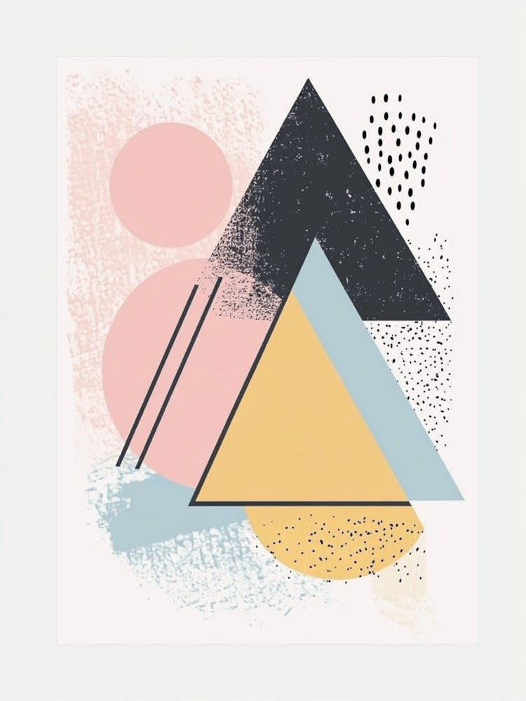 Abstract Triangles 5