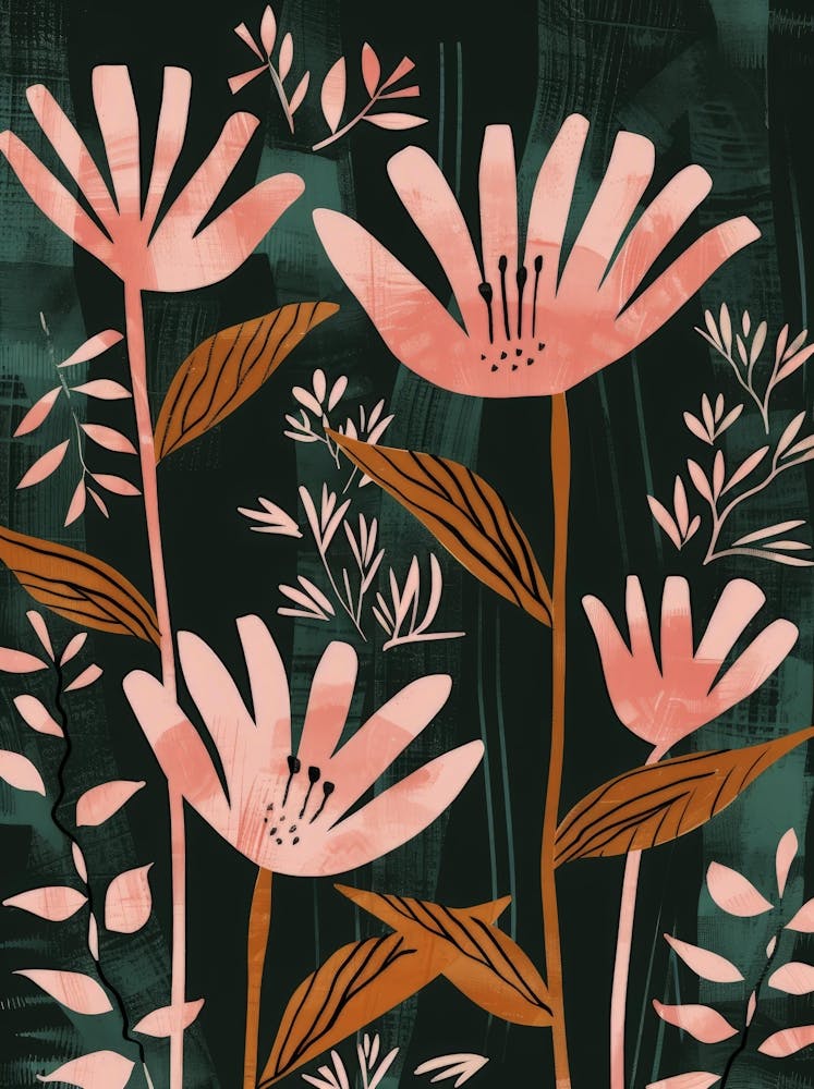 Rosa Blumen 2