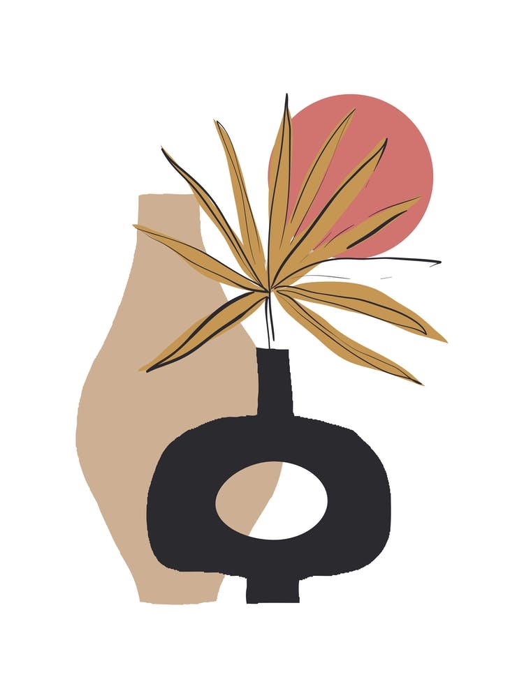 Doughnut Shaped Vases Sun