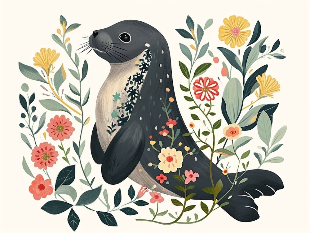 Little Floral Elephant Seal 2