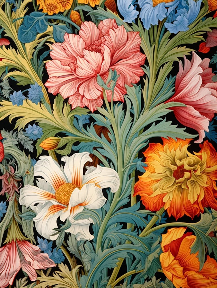 William Morris Flowers 2