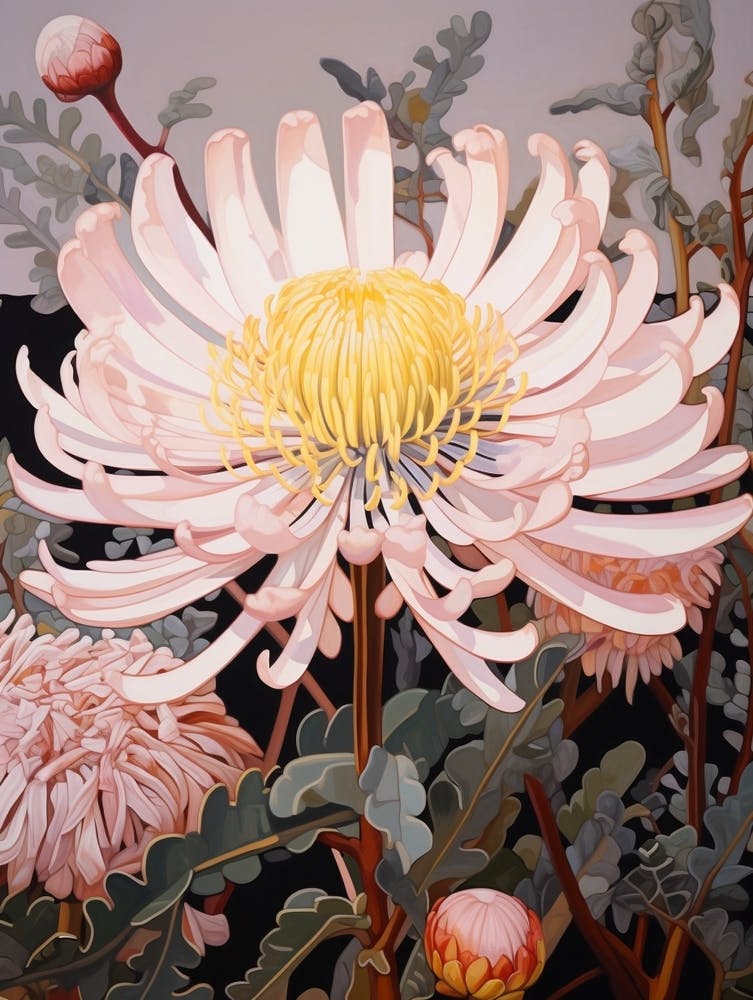 Everlasting Flower 4 Flower Painting