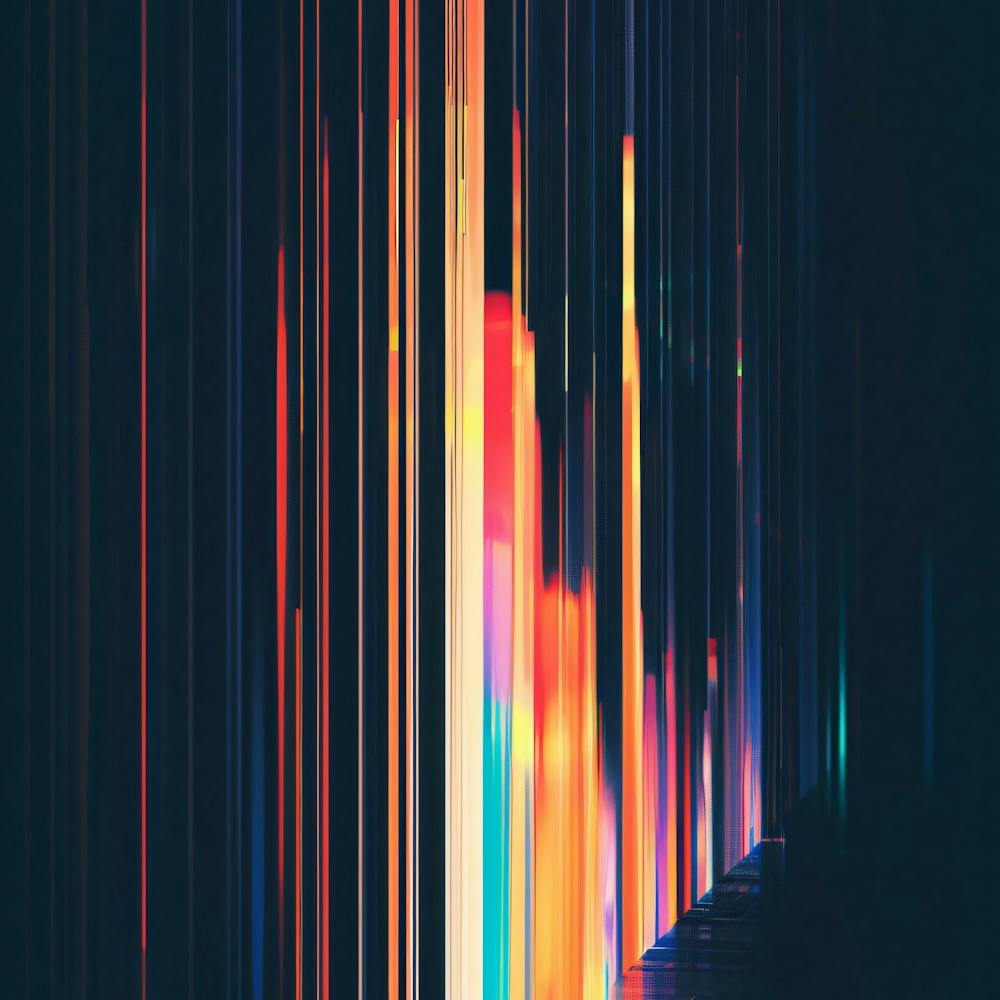 Abstract Stock Trading Art