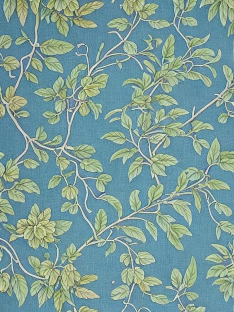 Pummelo Leaves Vintage Botanical Fruit