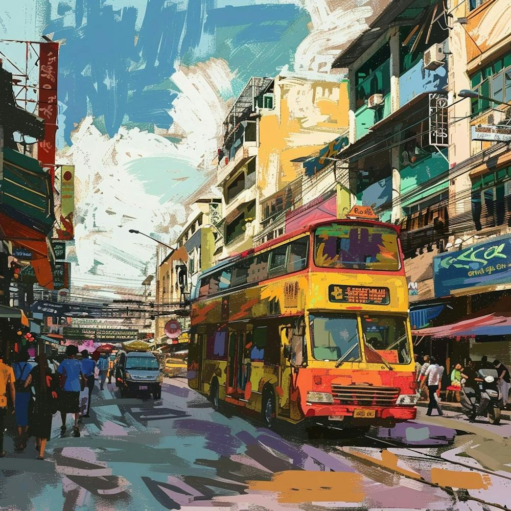 Asian Street Scene 1