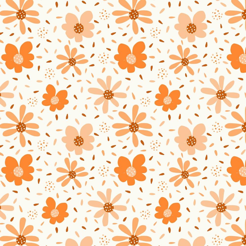 Flora Peach Fuzz Peachy On Peach