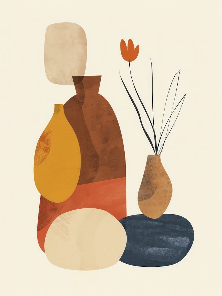 Cute Objects Abstract Illustration 8