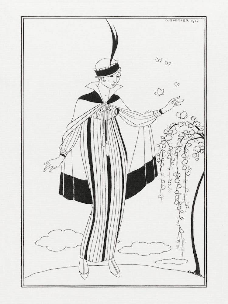 Costumes Parisiens (1914), 1, George Barbier