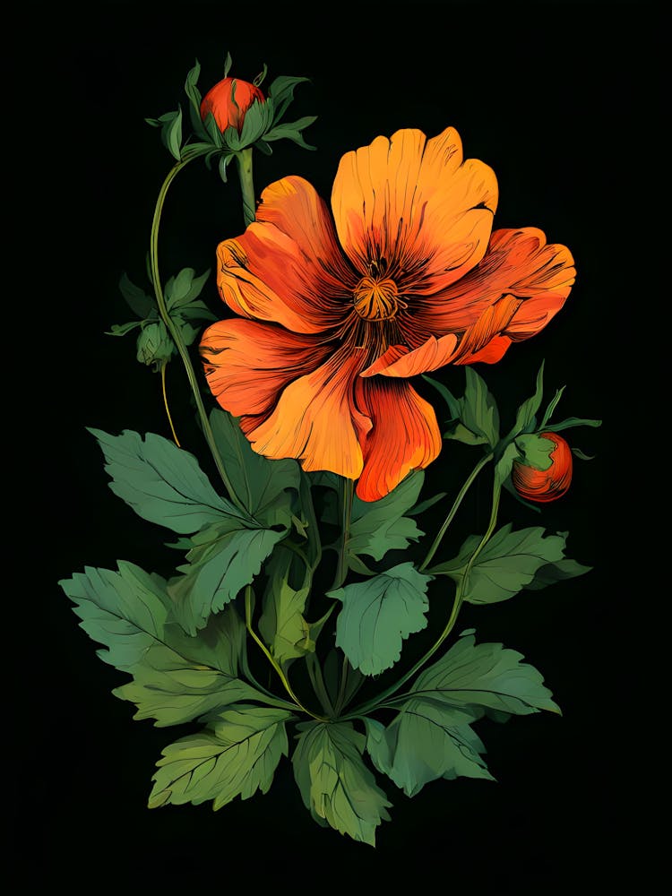 Orange Poppy