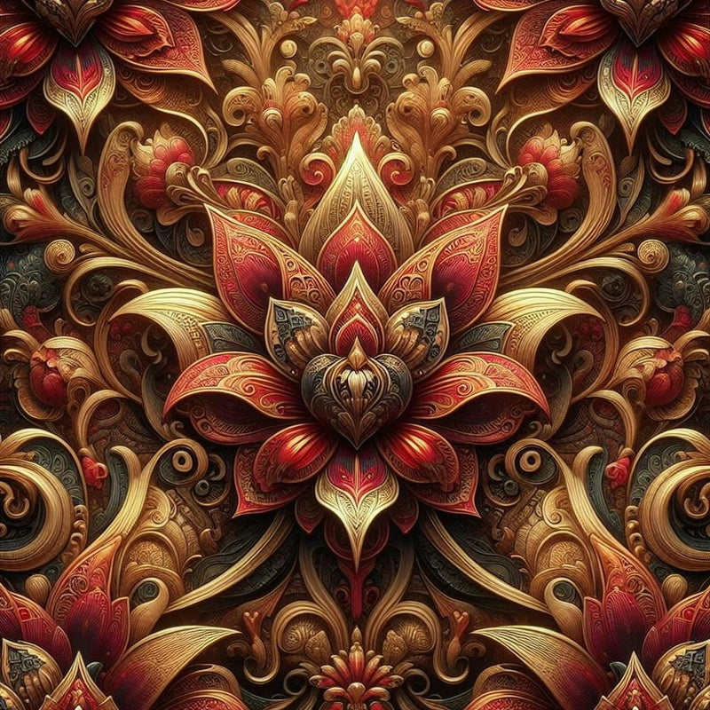 Ornate Wood Carving