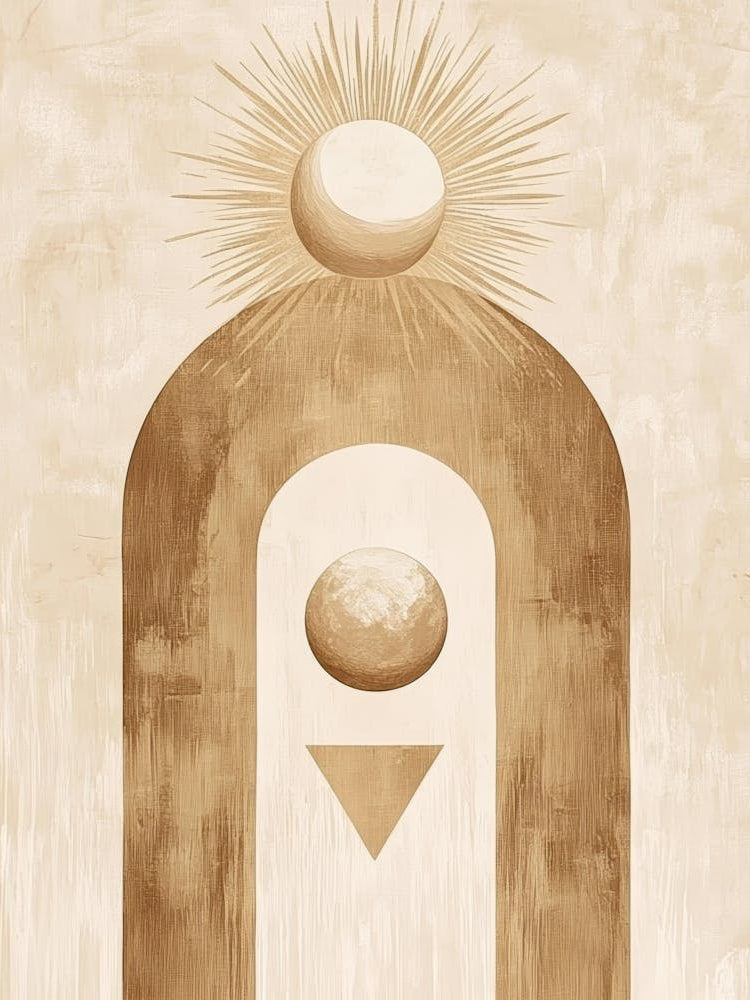 Sun And Moon Canvas Print