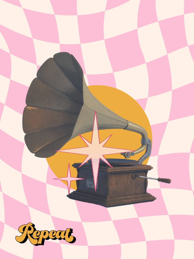 Grammophon Retro