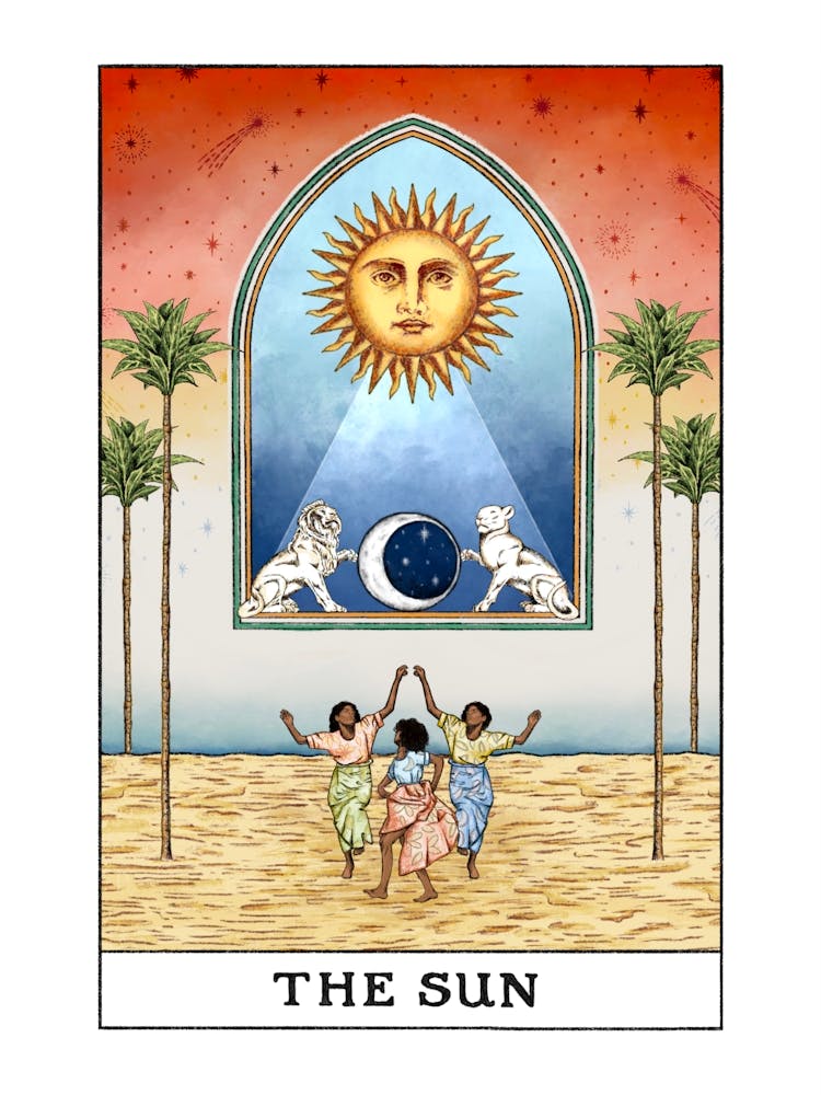 The Sun Tarot Print