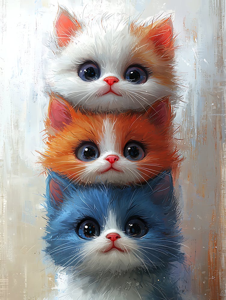 Three Kittens