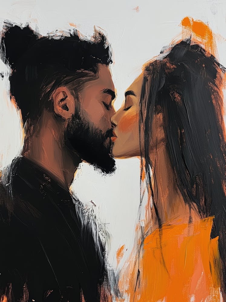 Kissing Couple 13