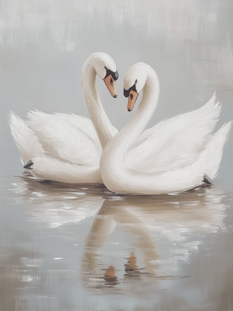 White Swan Pair