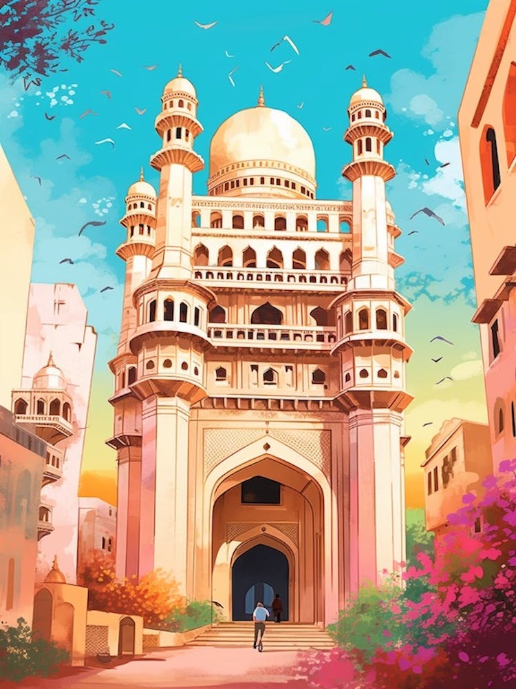 The Charminar Hyderabad, India
