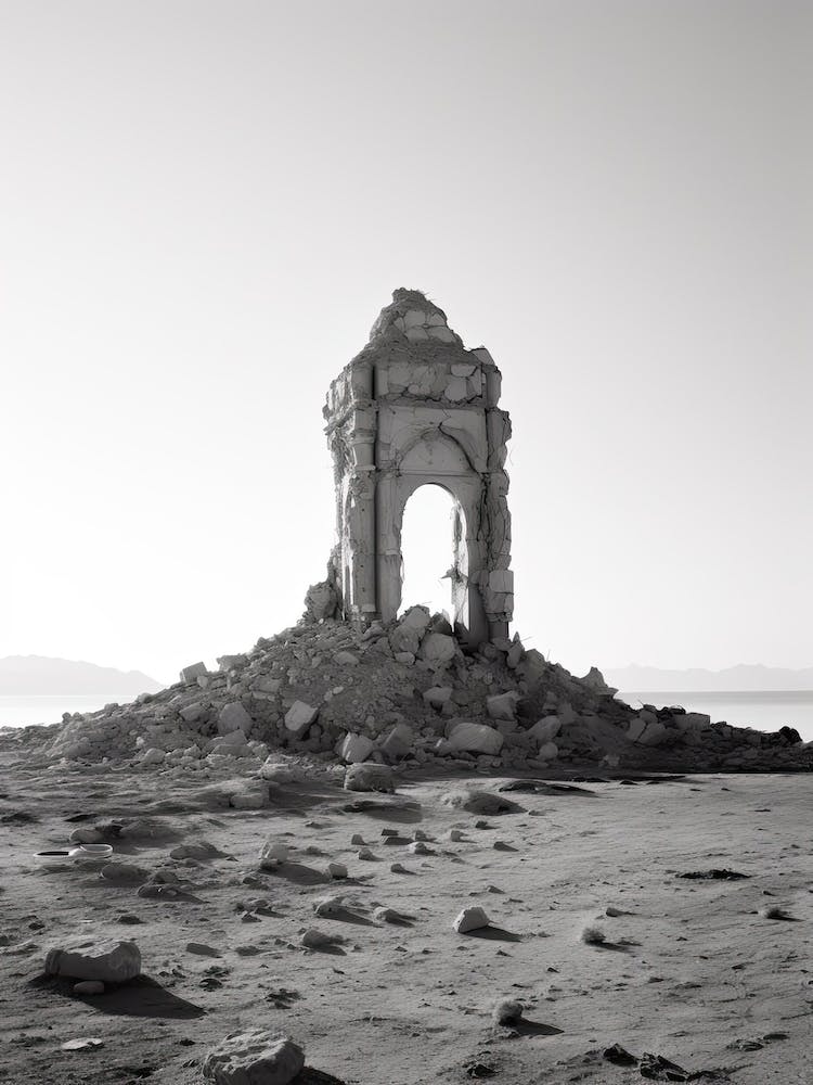 Sharm El Sheikh, Egypt, Black And White Photography 4