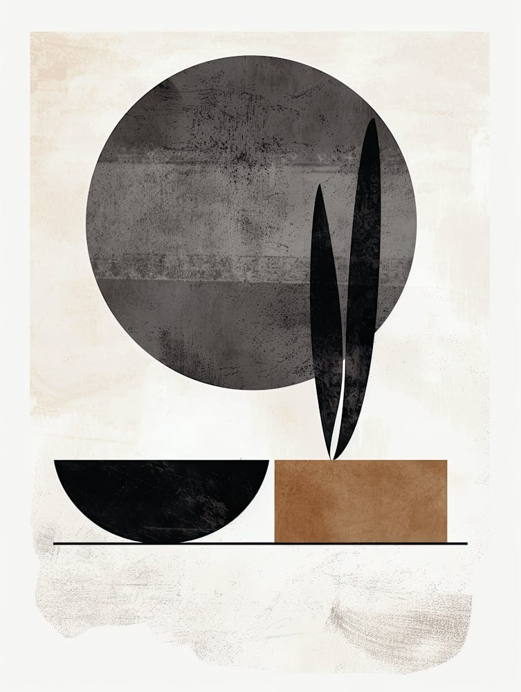 Gobi Desert Stone Park Bauhaus Minimalist