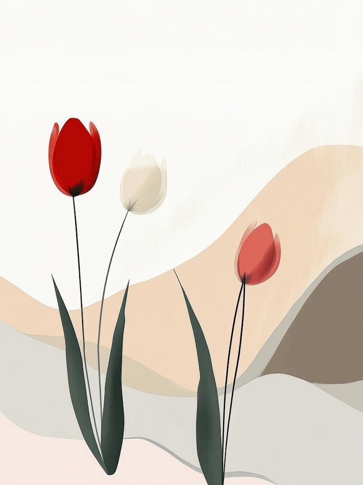 Abstract Tulips 4