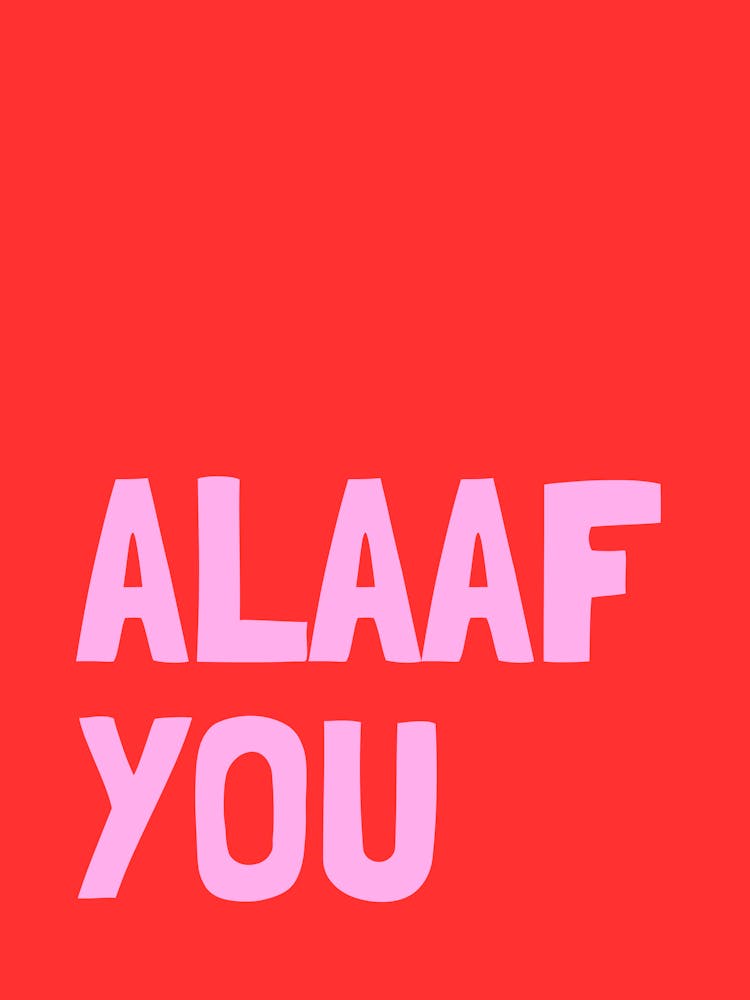 Alaaf you, red
