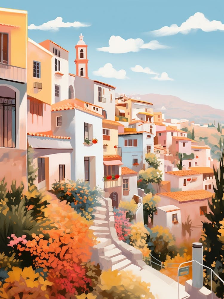 Canary Islands Spain 2 Illustration