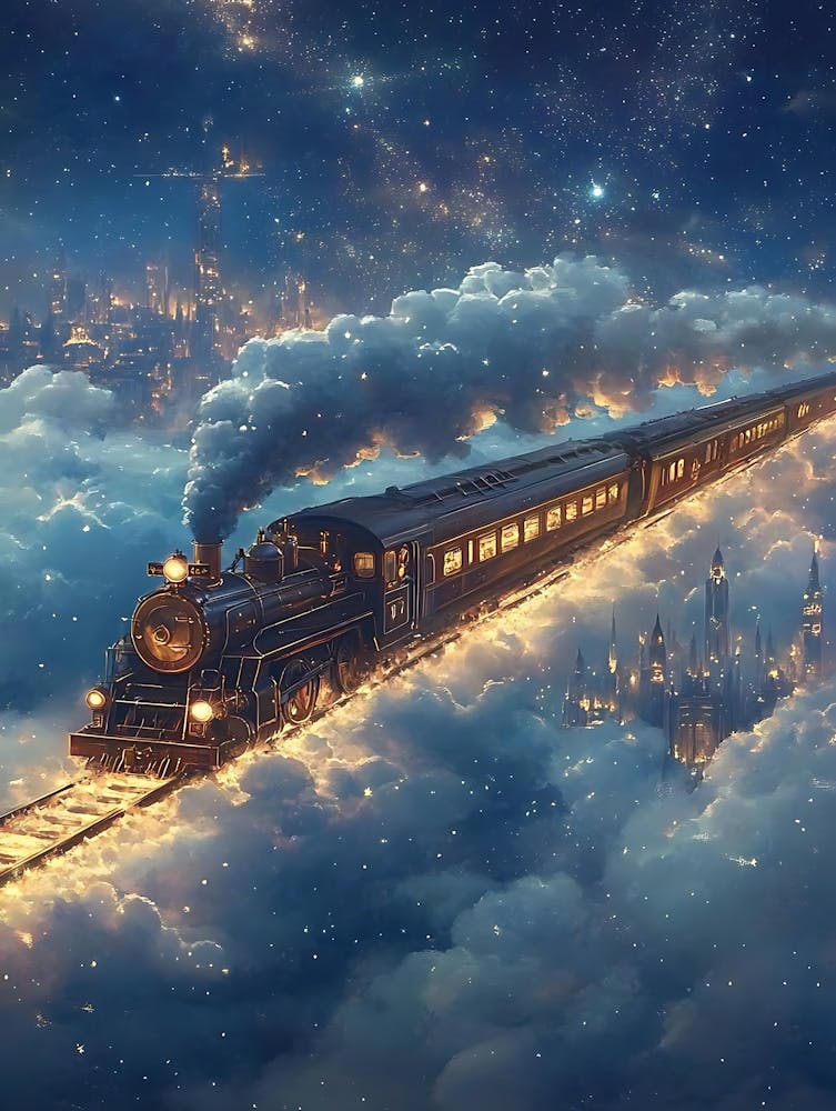 tran in sky