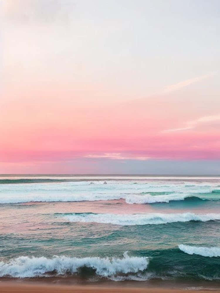 Dicky Beach, Australia Pink Photography 1