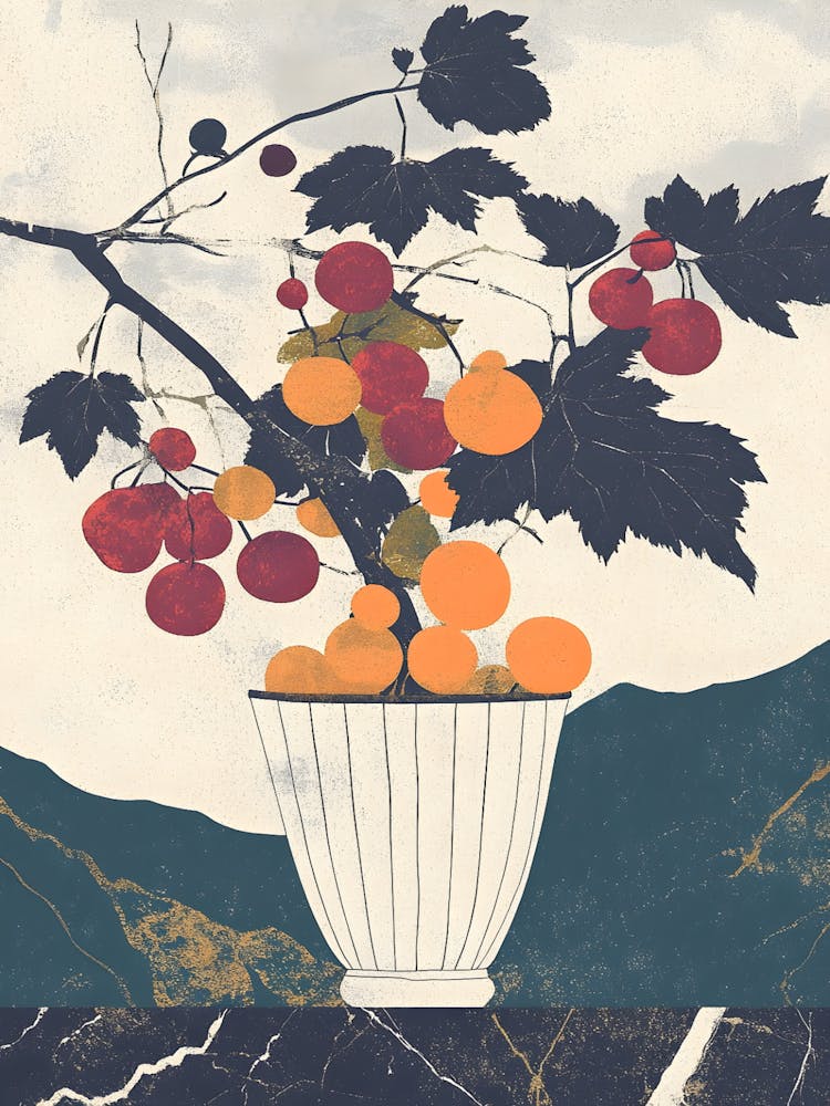 Pears In A Vase