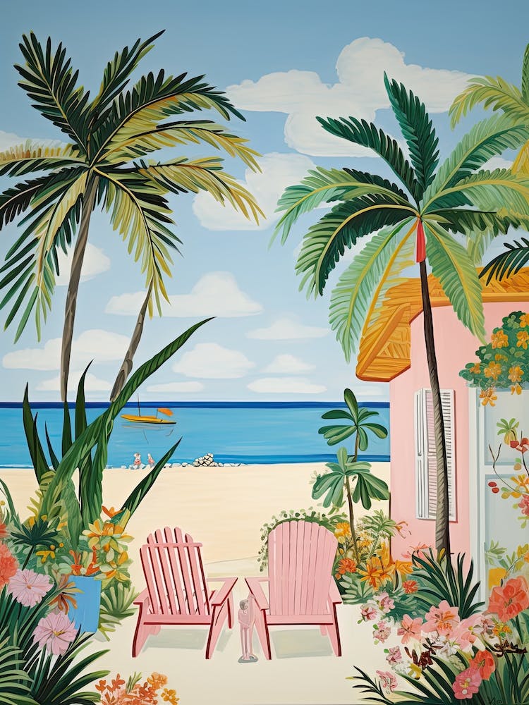 Miami Beach, Florida, Matisse And Rousseau Style 4