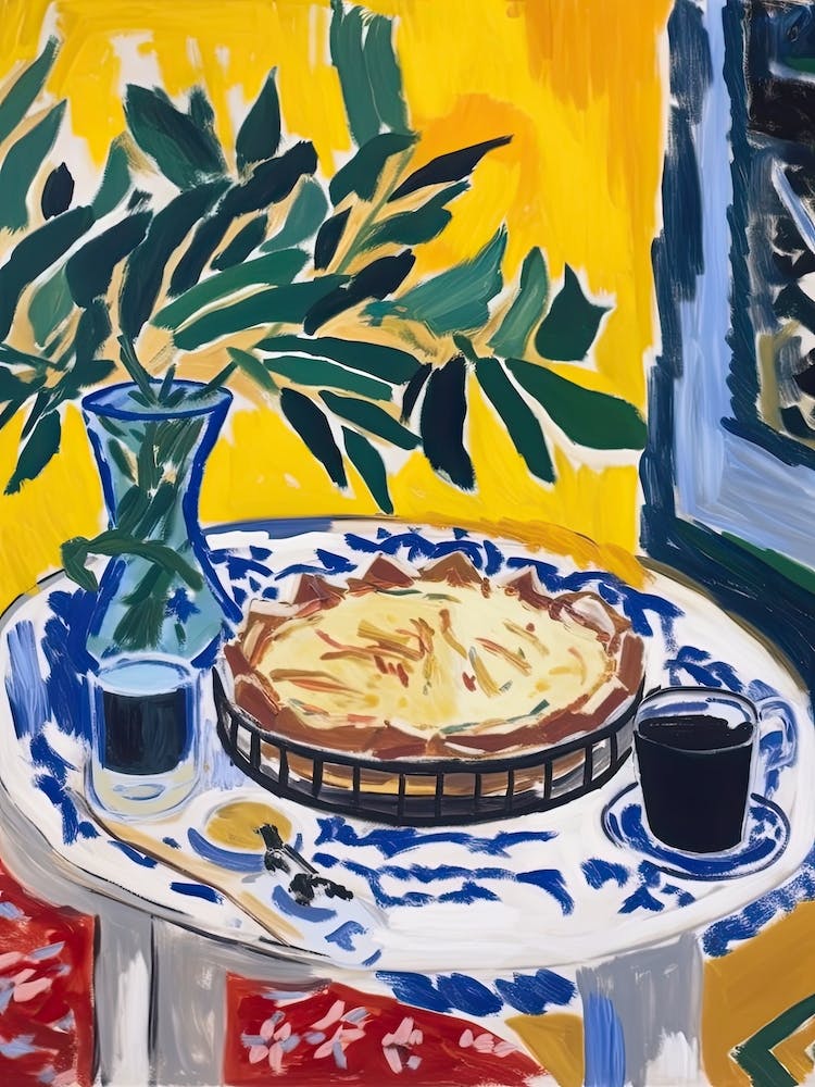 Banana Cream Pie Painting 2
